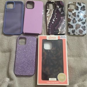 New (6) I phone 12/12 pro case bundle